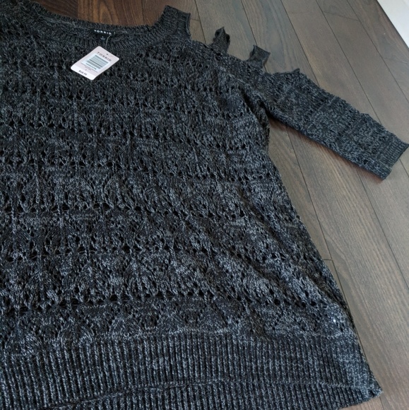 Torrid Plus Size half sleeve sweater - Picture 5 of 5